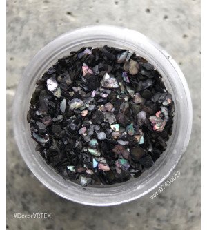 Ракушка черный перламутр 