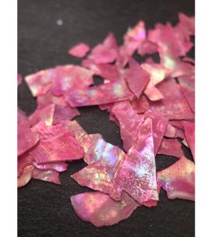 Ракушка натуральная розовая 07