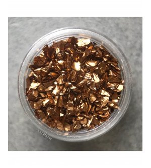 Стеклянная крошка античное золото Стеклянная крошка античное золото