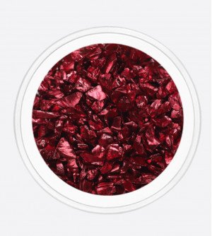 Стеклянная крошка бордовый