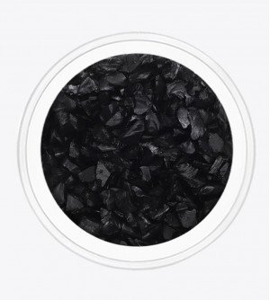 Стеклянная крошка черный