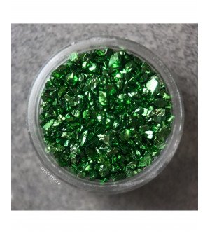 Стеклянная крошка изумрудный Стеклянная крошка изумрудный