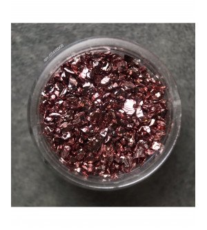 Стеклянная крошка розовое золото Стеклянная крошка розовое золото