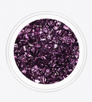 Стеклянная крошка сиреневый