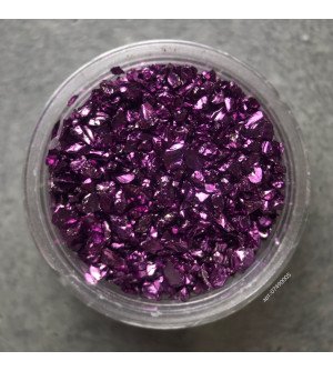 Стеклянная крошка сиреневый Стеклянная крошка сиреневый