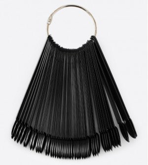 Типсы черные на ножке миндаль 50 шт. Типсы черные на ножке миндаль 50 шт.