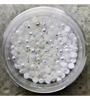 Жемчуг, белый перламутр Ø 2мм Жемчуг, белый перламутр Ø 2мм