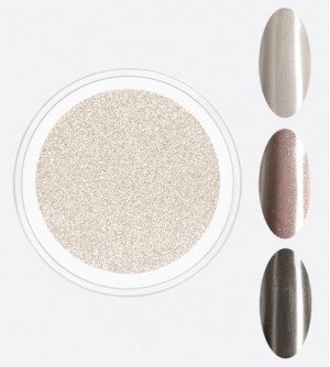 Зеркальная пыль серебро (втирка)