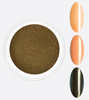 Зеркальная пыль зеленый хром (втирка) Зеркальная пыль зеленый хром (втирка)